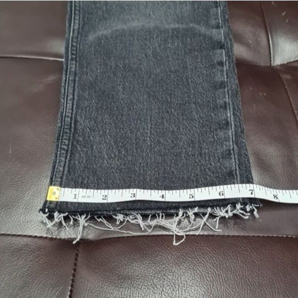 Urban Outfitter BDG Dillon High Rise Slim Straight Jean Black Womens Tag W29 L32 - Picture 16 of 16